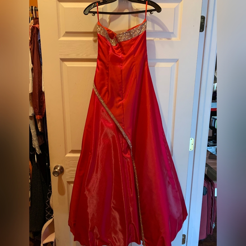Showtime Collection Radiant Red Prom Dress
